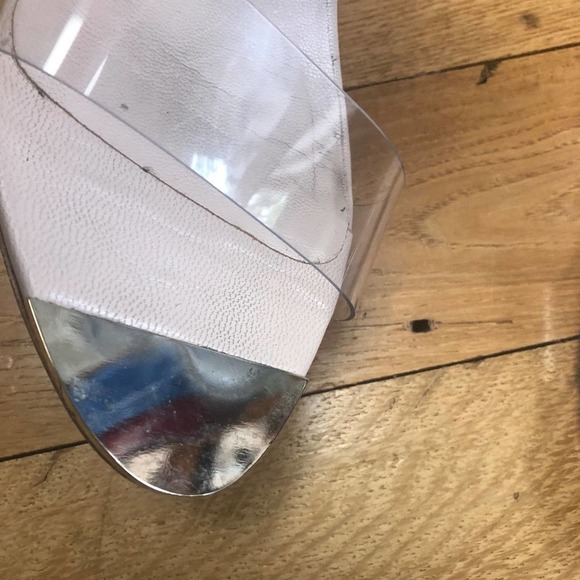 Ritch Erani NYFC Barbara Clear Acrylic Heel Sandal - Picture 3 of 9